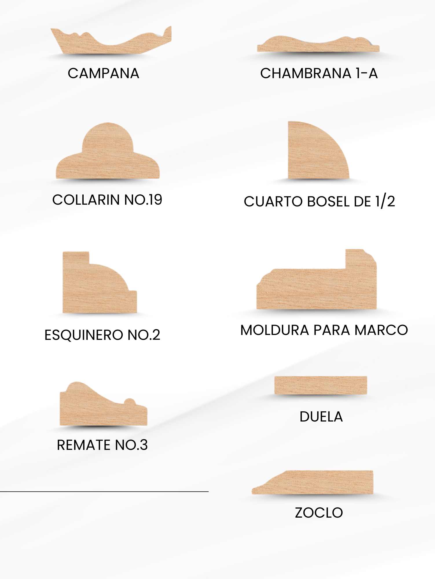 MOLDURAS PARA PUERTAS