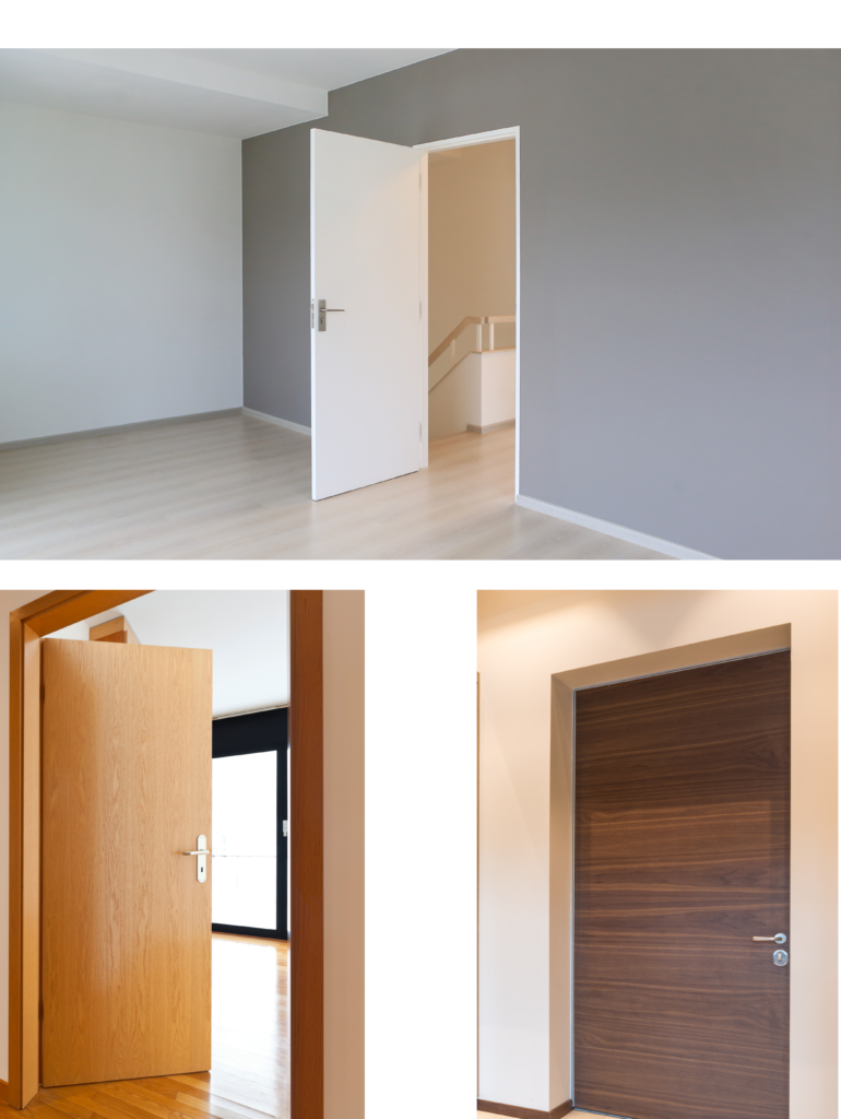 PUERTAS LISAS DE MADERA