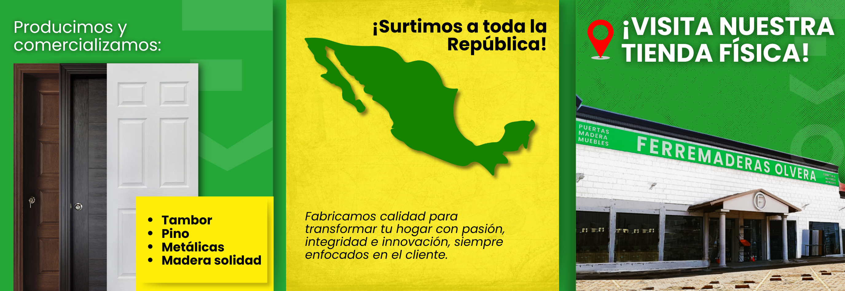 puertas de madera ferremaderas